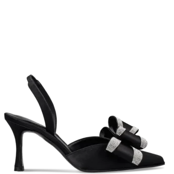 Envie Shoes Bow-Slingbanck Pumps Μαύρο